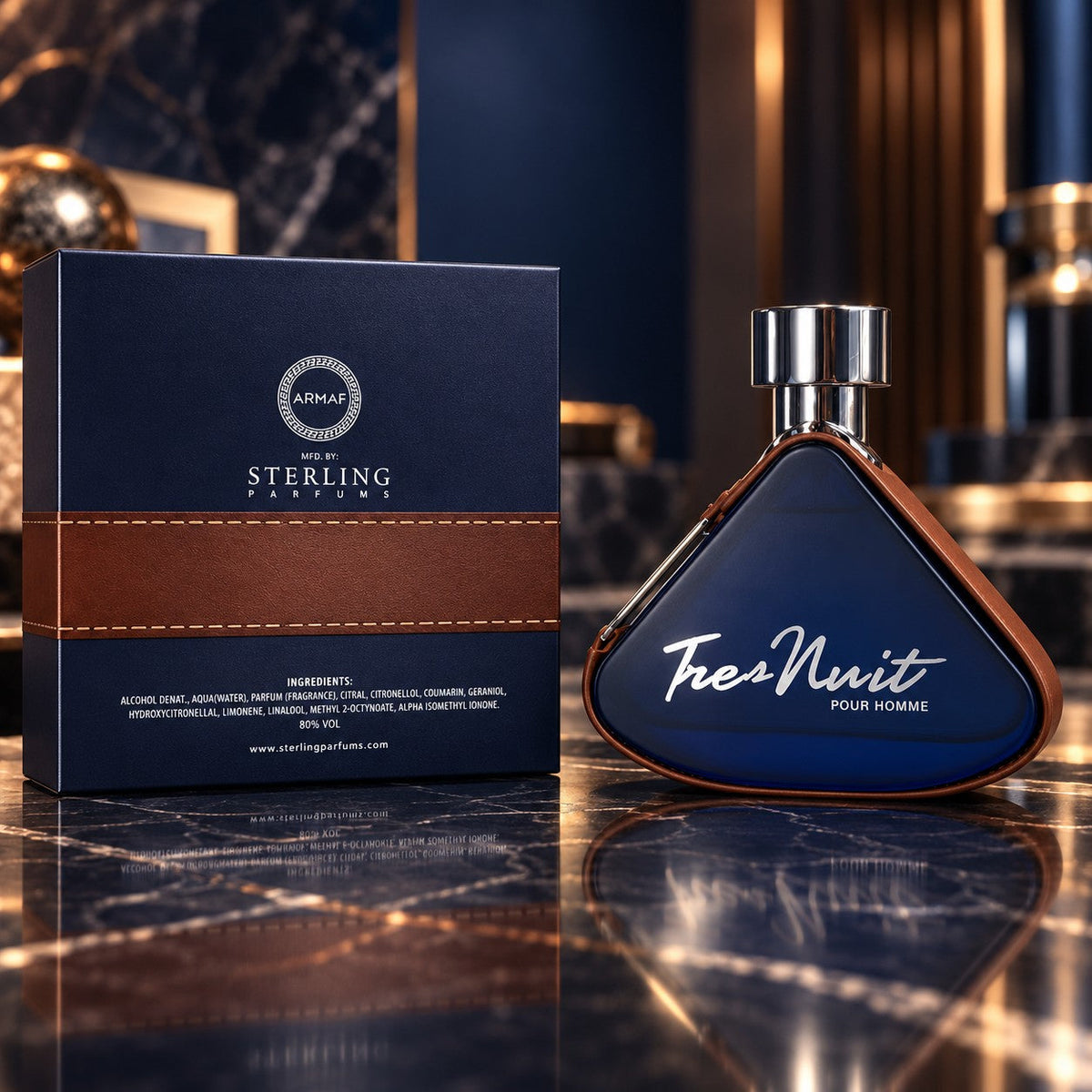 Armaf Tres Nuit Eau de Parfum 3.4 oz