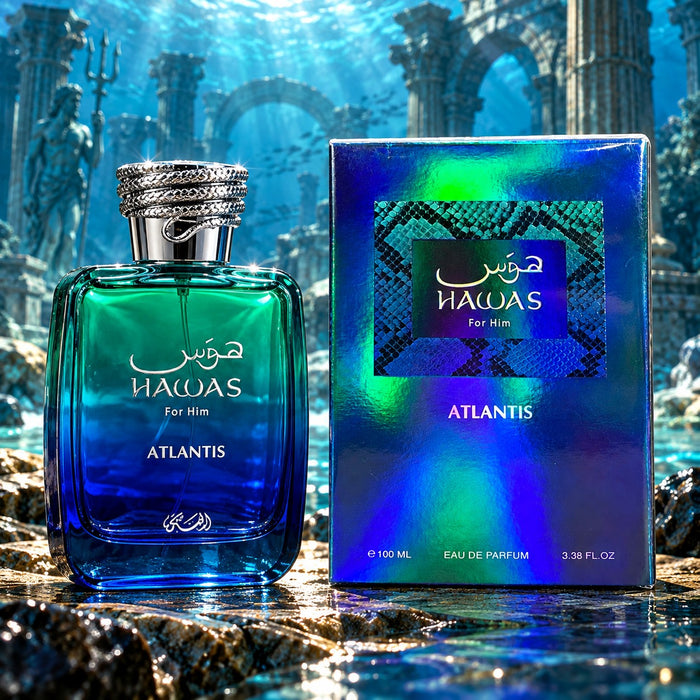 Rasasi Hawas Atlantis Eau de Parfum 3.4 oz